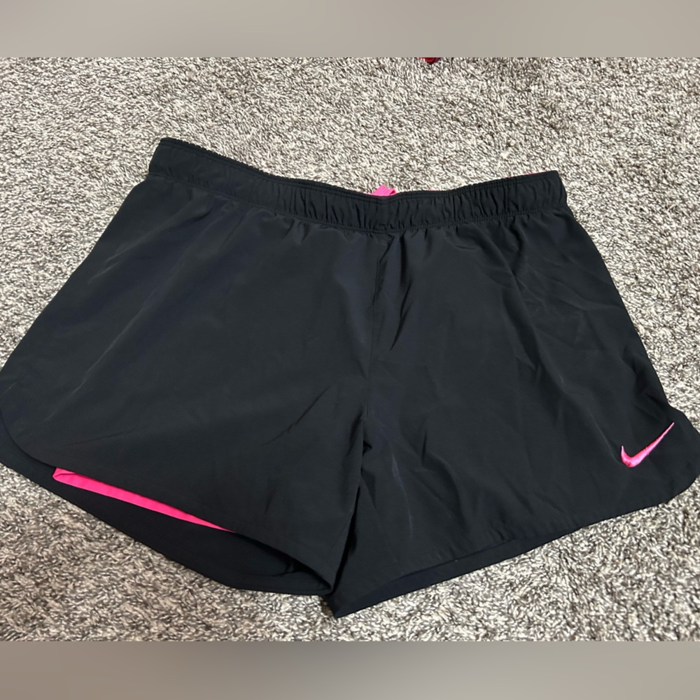 Medium Nike dry-fit shorts with spandex.